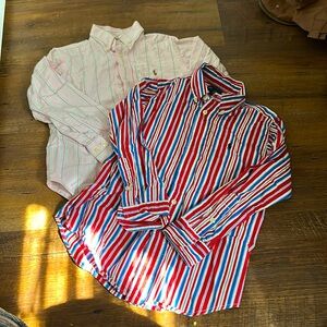 Boys Ralph Lauren Button up Shirts (LOT of 2) size 6